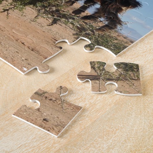 Sonnige Ziegen im Baum Puzzle (Seite)