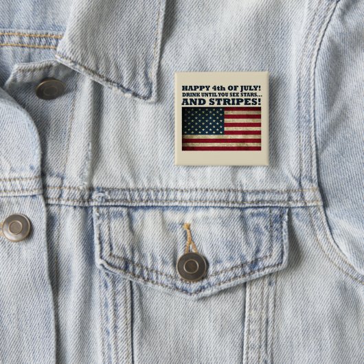 Sonniger 4. Juli Button (Beispiel)