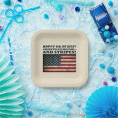 Sonniger 4. Juli Pappteller (Party)