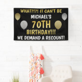 Sonniger 70. Geburtstag (Umrechnung) Banner (Insitu)