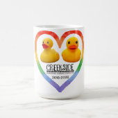 sonniger B und moony mug Kaffeetasse (Mittel)