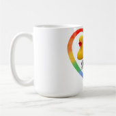 sonniger B und moony mug Kaffeetasse (Links)