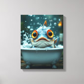 Sonniger Fisch im Bad Leinwanddruck (Vorderseite)