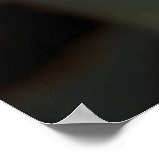 Sonniger Fisch im Bad Poster (Ecke)