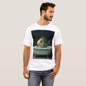 Sonniger Fisch im Bad T-Shirt (Vorne ganz)