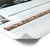 Sonniger Fleck Poster (Ecke)