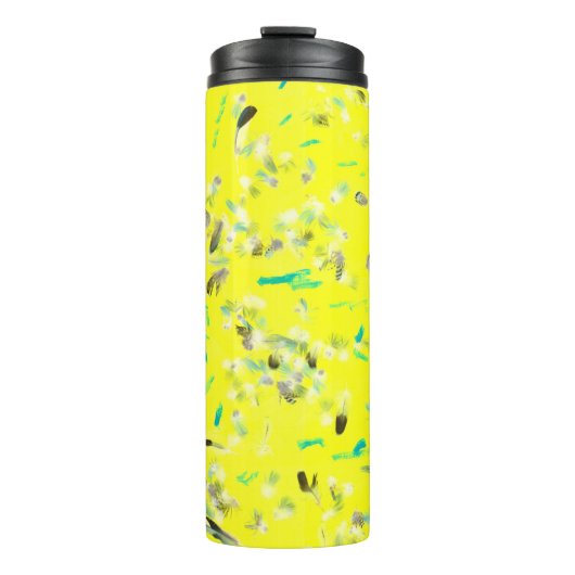 Sonniger Flug Thermosbecher (Vorderseite)