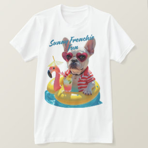 Sonniger französischer Spaß T-Shirt