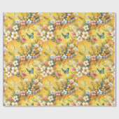 Sonniger Garten Geschenkpapier (Flach)