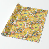 Sonniger Garten Geschenkpapier (Ungerollt)