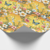 Sonniger Garten Geschenkpapier (Ecke)