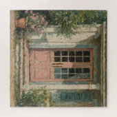 Sonniger Garteneingang Puzzle (Horizontal)