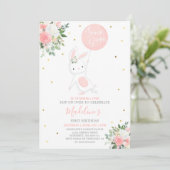 Sonniger Geburtstag Einladung etwas Sonnenschein G (Stehend Vorderseite)