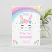 Sonniger Geburtstag Einladung etwas Sonnenschein G (Stehend Vorderseite)