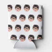 Sonniger Geburtstag Funny Foto Personalisiertes Fo Dosenkühler (Rückseite)