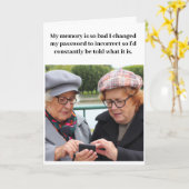 Sonniger Geburtstag für Seniorenkarte Karte (Gelbe Blume)