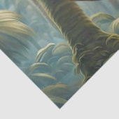 Sonniger Hang mit Sonnenbrille in einer Hängematte Seidenpapier (Detail)