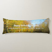 Sonniger Herbstspaziergang - Personalisiert Seitenschläferkissen