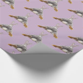 Sonniger Hintern Schwanz Funny Niedlich Osterfrühl Geschenkpapier (Ecke)