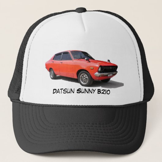 Sonniger Hut B210 Datsuns Truckerkappe (Vorderseite)