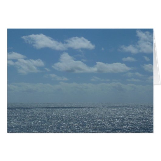 Sonniger karibischer Ozean (Vorderseite (Horizontal))