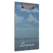 Sonniger karibischer Ozean Klemmbrett (Rechts)