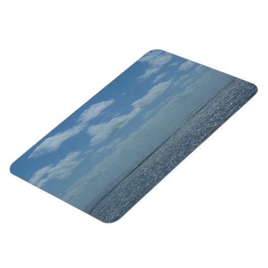 Sonniger karibischer Ozean Magnet (Linke Seite)