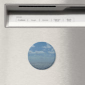 Sonniger karibischer Ozean Magnet (In Situ (Geschirrspüler))