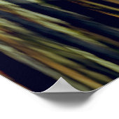 Sonniger Kiefernwald Poster (Ecke)