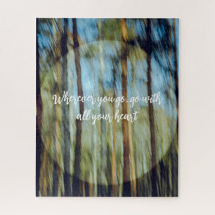 Sonniger Kiefernwald Puzzle