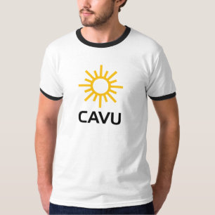 Sonniger Luftfahrt-Jargon CAVU T-Shirt