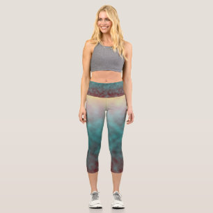 Sonniger Nebel Capri Leggings