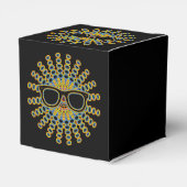 Sonniger Nerd Brille + Ihr Backgr. Ideen Geschenkschachtel (Rückseite)
