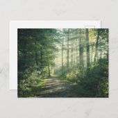 Sonniger Oktober Morgen in Hamburg Postkarte (Vorne/Hinten)