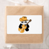 Sonniger Panda mit Gitarre (Insitu)