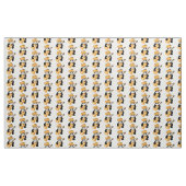 Sonniger Panda mit Gitarre Stoff (Yard (91,4 cm))