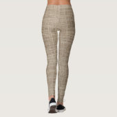 Sonniger Sackhintergrund Leggings (Rückseite)