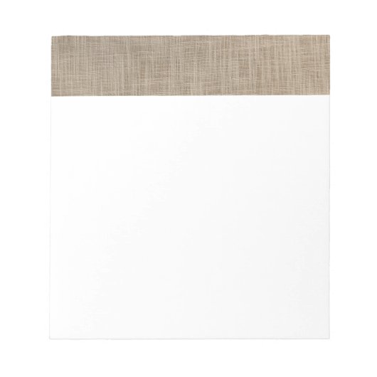 Sonniger Sackhintergrund Notizblock (Vorderseite)