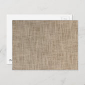 Sonniger Sackhintergrund Postkarte (Vorne/Hinten)