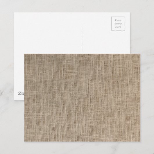 Sonniger Sackhintergrund Postkarte (Vorne/Hinten)