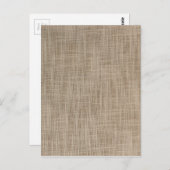 Sonniger Sackhintergrund Postkarte (Vorne/Hinten)