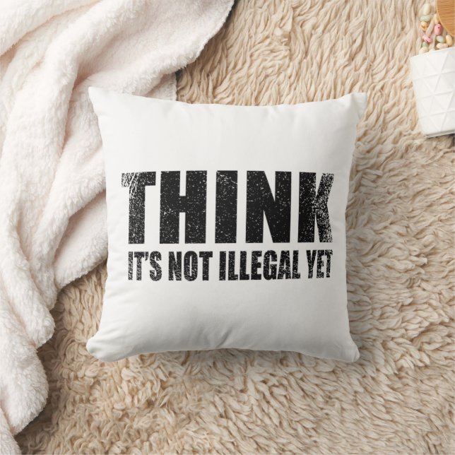 Sonniger sarkastischer Slogan Erwachsener Humor Sa Kissen (Decke)