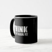 Sonniger sarkastischer Slogan Erwachsener Humor Sa Tasse (Vorderseite Links)