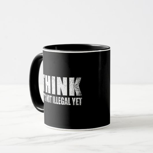 Sonniger sarkastischer Slogan Erwachsener Humor Sa Tasse (Vorderseite Links)