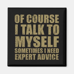 Sonniger sarkastischer Slogan Spaß Sarkasmus Magnet