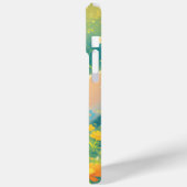 Sonniger Schlummer unter den Blüten Case-Mate iPhone Hülle (Rückseite / Links)