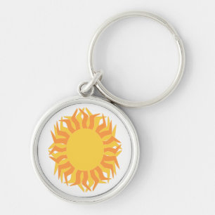 Sonniger Schlüsselanhänger