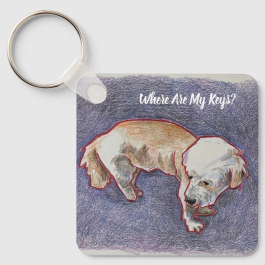 Sonniger Schlüsselanhänger (Vorderseite)