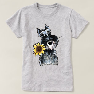 Sonniger Schnauzer-Klassiker T-Shirt