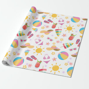 Sonniger Sommer Geschenkpapier